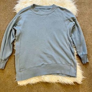 Aerie oversized sweatshirt with slits size S